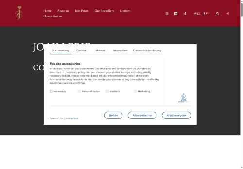 joaillerieconnection.com capture - 2025-08-30 07:34:04
