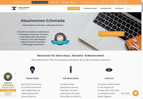 absolventen-schmiede.com capture - 2025-08-30 09:15:37