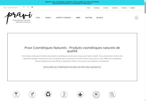 pravinaturalcosmetics.com capture - 2025-08-30 10:54:33