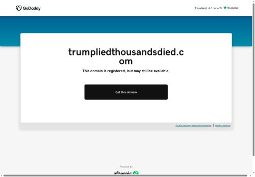 trumpliedthousandsdied.com capture - 2025-08-30 13:14:26