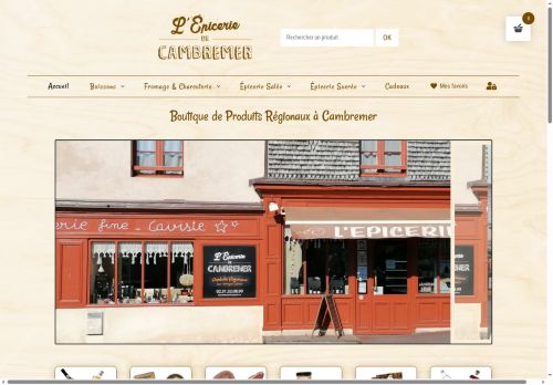 epicerie-cambremer.com capture - 2025-08-30 13:19:25