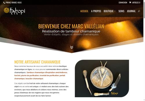 tambour-chamanique.com capture - 2025-08-30 13:53:48