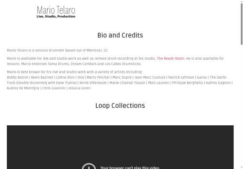 mariotelaro.com capture - 2025-08-30 14:18:12