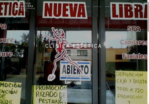 esteticanuevalibra.com capture - 2025-08-30 14:34:32