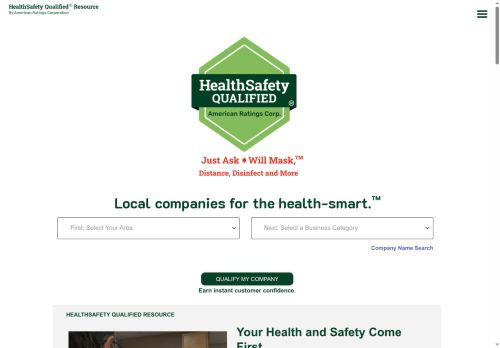 healthsafetyqualified.com capture - 2025-08-30 16:06:49