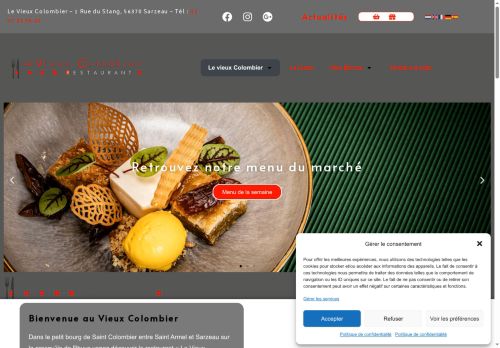 restaurant-levieuxcolombier.com capture - 2025-08-30 17:59:45