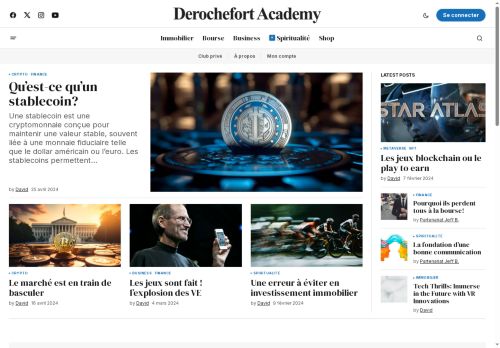 derochefortacademy.com capture - 2025-08-30 20:03:48