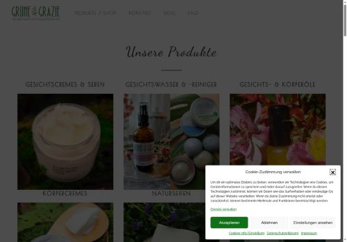 gruenegrazie.com capture - 2025-08-30 20:34:39
