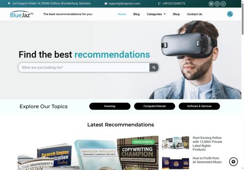 bluejazinc.com capture - 2025-08-31 00:19:44