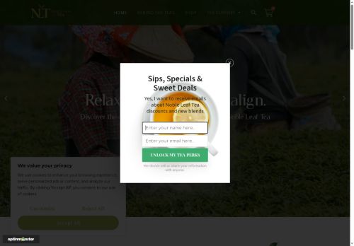 Noble Leaf Tea capture - 2025-09-01 13:20:53