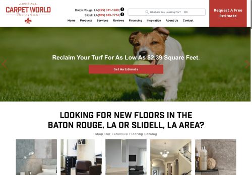 Carpet World Flooring Center capture - 2025-09-01 14:40:15