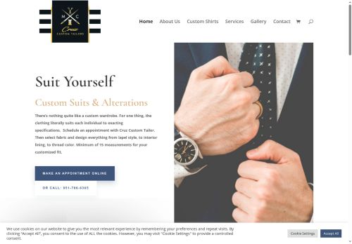 cruzcustomtailoring.com capture - 2025-09-01 15:37:09