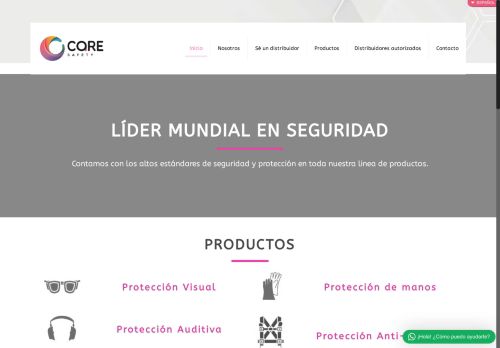 coresafetyperu.com capture - 2025-09-01 17:36:13