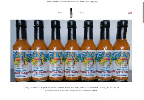 caddyssauce.com capture - 2025-09-01 20:15:53