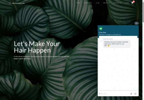 haircareshopp.com capture - 2025-09-01 23:42:04
