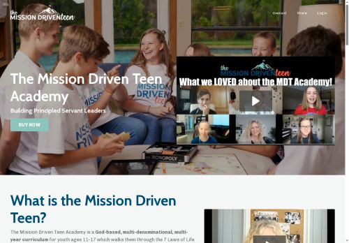 themissiondriventeen.com capture - 2025-09-02 02:35:35