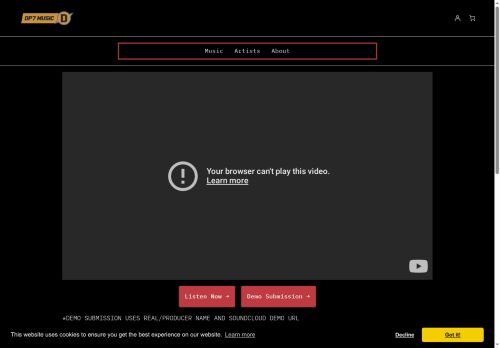 dp7music.com capture - 2025-09-02 02:50:32