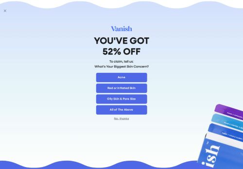 Vanish Skincare capture - 2025-09-11 10:14:23