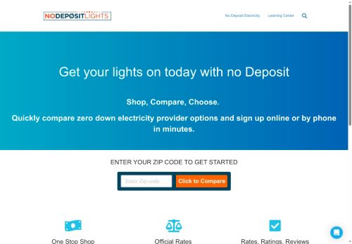 NoDepositLights.com capture - 2025-09-11 10:52:09