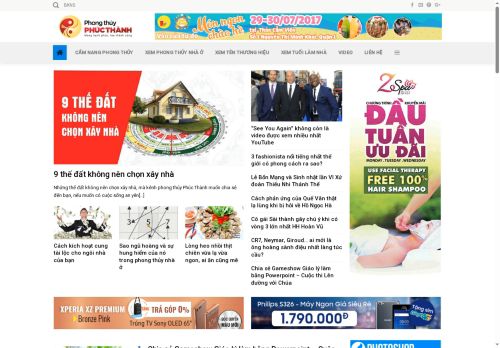 phongthuyphucthanh.com capture - 2025-09-11 19:45:19