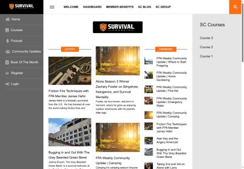 survivalcouncil.com capture - 2025-09-11 22:33:30