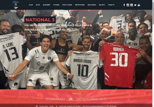 thononevianfc.com capture - 2025-09-12 01:04:35