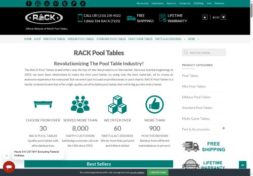 cornerpocketpooltables.com capture - 2025-09-12 01:47:26