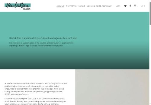 howlandroarrecords.com capture - 2025-09-12 02:43:10