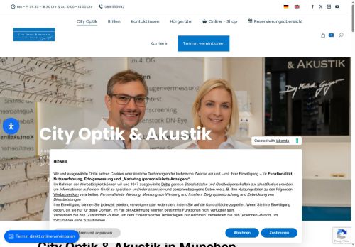 city-optik-muenchen.com capture - 2025-09-12 02:59:06