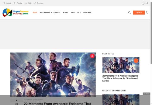 superheroesmashup.com capture - 2025-09-12 03:21:22