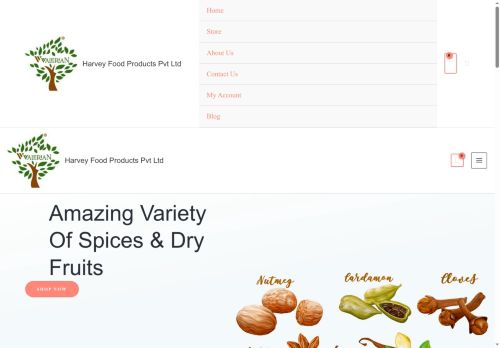 harveyfoodproducts.com capture - 2025-09-12 07:21:52