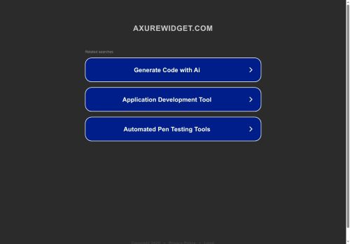 axurewidget.com capture - 2025-09-12 07:56:58
