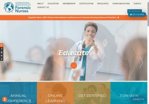 commissiononforensicnursing.com capture - 2025-09-12 08:14:23