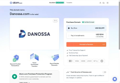 danossa.com capture - 2025-09-12 08:51:39