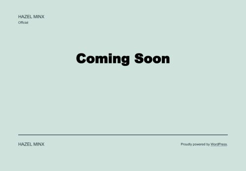 hazelminx.com capture - 2025-09-12 10:39:45