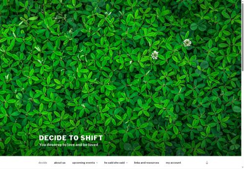 decidetoshift.com capture - 2025-09-12 11:12:53