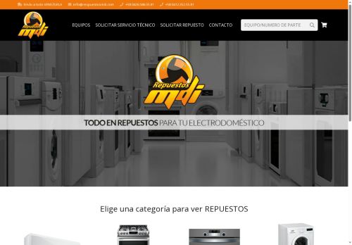 repuestosmdi.com capture - 2025-09-12 14:10:19