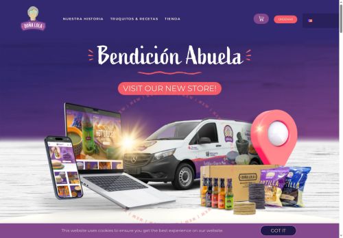 tortillachipsdonalola.com capture - 2025-09-12 14:15:17