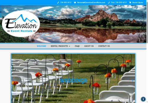 elevationeventrents.com capture - 2025-09-12 14:59:38