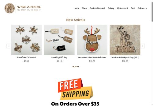 wiseappeal.com capture - 2025-09-12 17:55:08