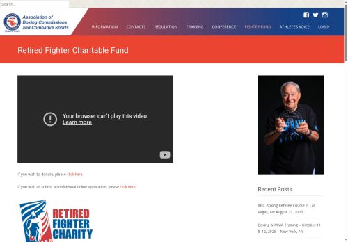 retiredfighterfund.com capture - 2025-09-12 17:55:49