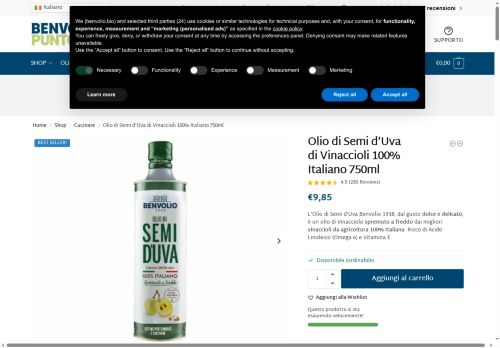 oliodivinaccioli.com capture - 2025-09-12 18:55:25
