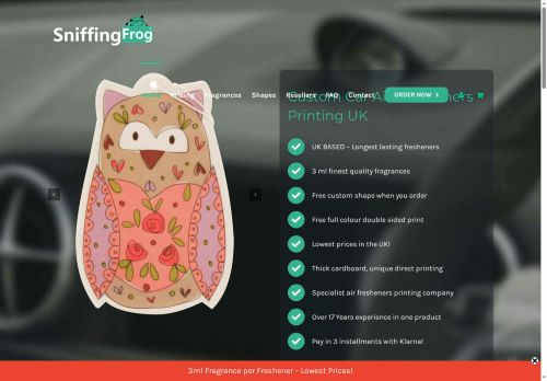 sniffingfrog.com capture - 2025-09-12 18:58:21