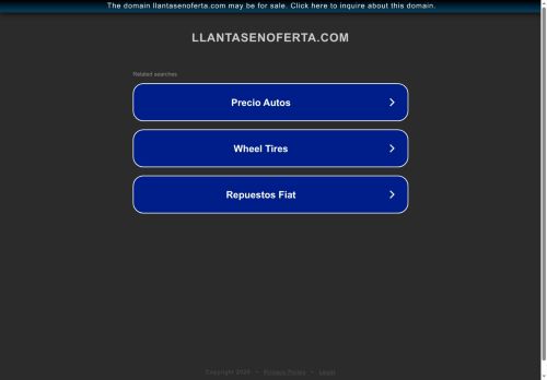 llantasenoferta.com capture - 2025-09-12 19:14:35