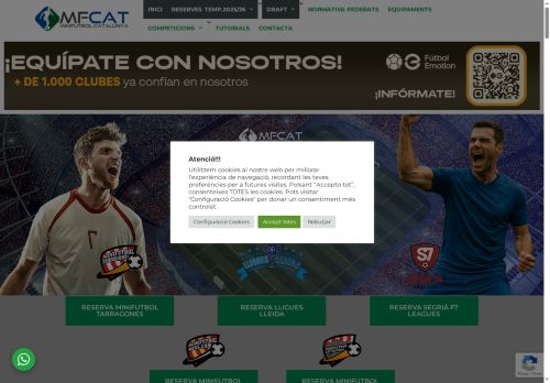 minifutboltarragona.com capture - 2025-09-12 23:43:29