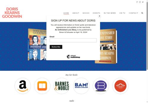 doriskgoodwin.com capture - 2025-09-13 00:51:51