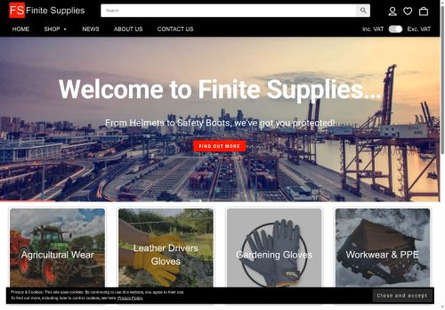 finite-supplies.com capture - 2025-09-13 01:10:15