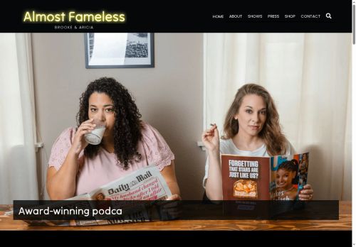 almostfameless.com capture - 2025-09-13 01:24:39