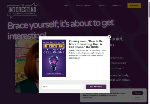 interestingconversationscompany.com capture - 2025-09-13 07:43:28