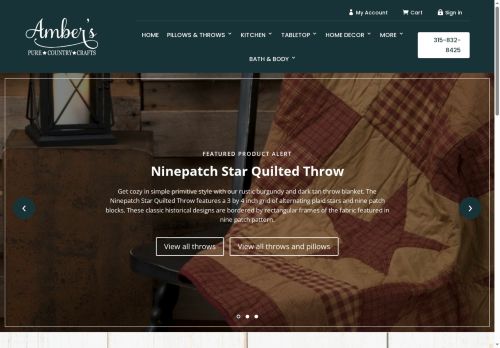 amberspurecountrycrafts.com capture - 2025-09-13 11:04:03
